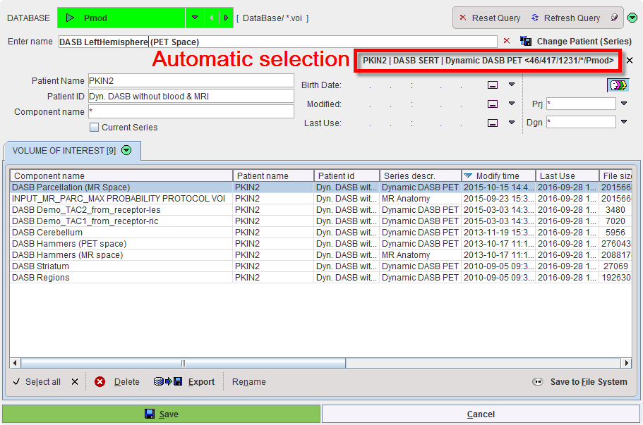 Save Component to DB